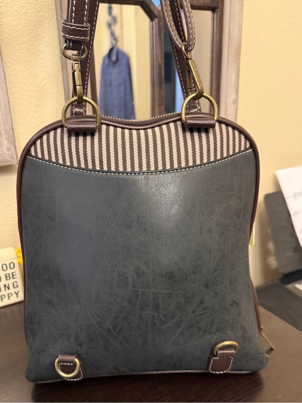Chala Dragonfly Convertible Backpack Purse – Vegan Leather NWT - Picture 11 of 11